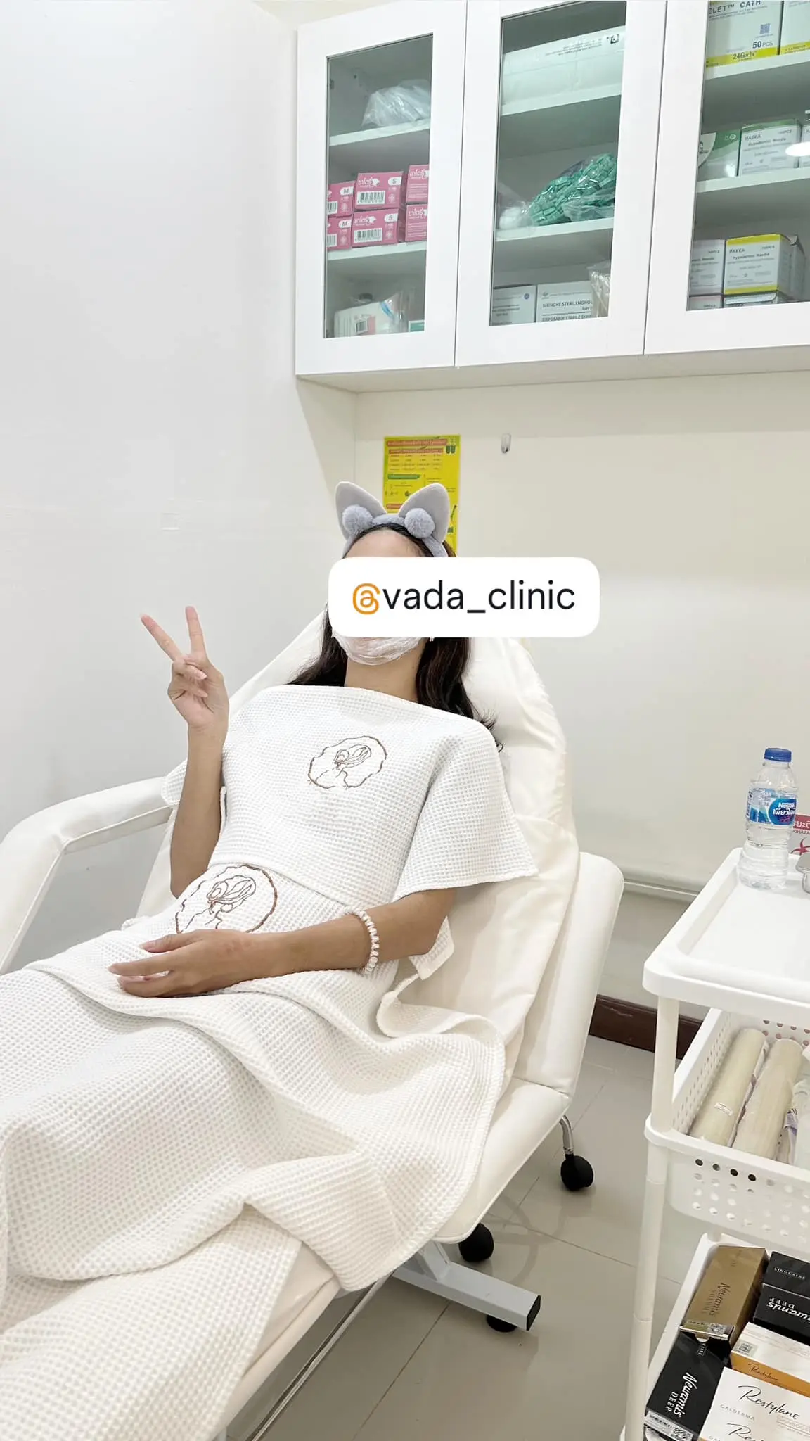ห้องทำหัตถการเลเซอร์ Vada Clinic บ้านฉาง ระยอง